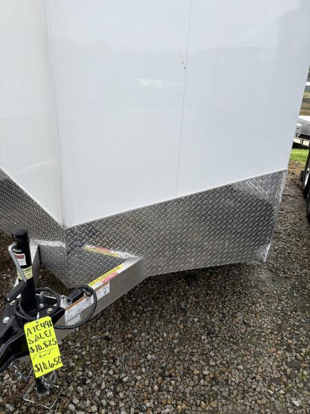 New 2026 ATC 7.5 x 14 (2') V Nose "STo400" All Aluminum Cargo Trailer w/ BARN DOOR (SCRATCH & DENT!!!)