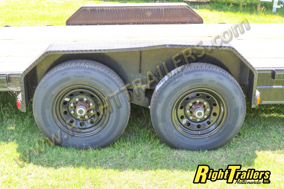 Used 2022 7x20 PJ Equipment Trailer