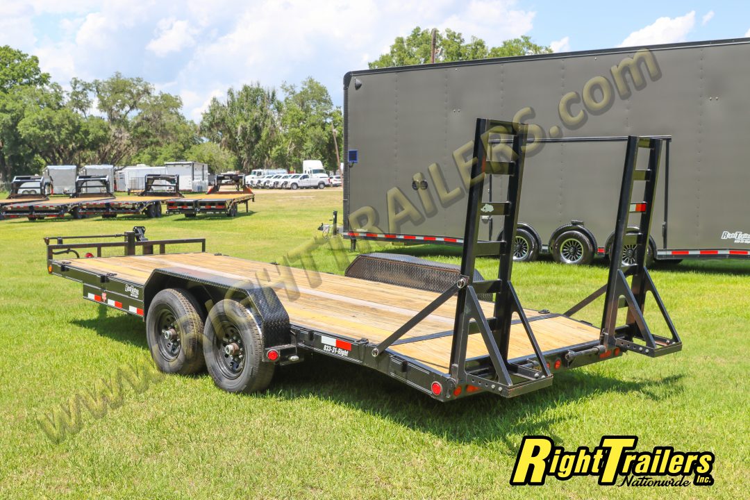 Used 2022 7x20 PJ Equipment Trailer