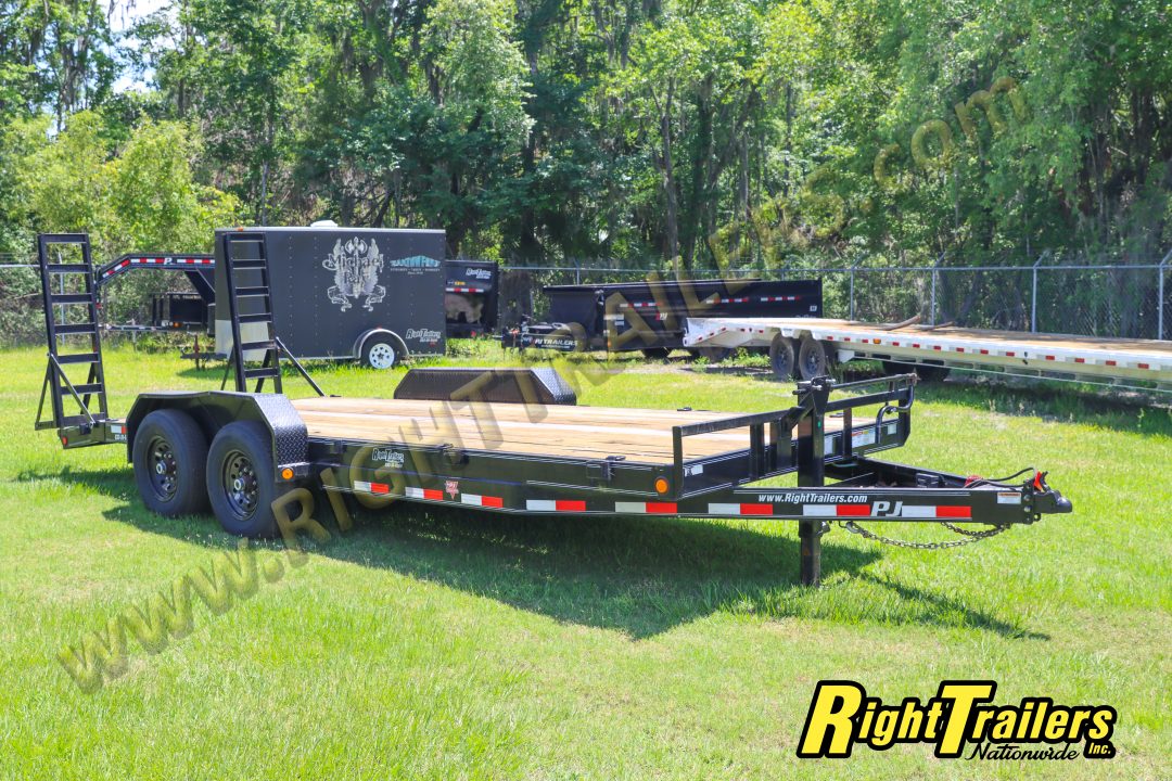 Used 2022 7x20 PJ Equipment Trailer