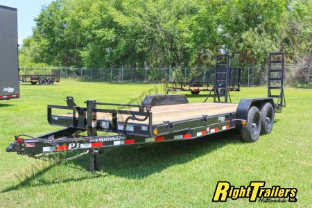 Used 2022 7x20 PJ Equipment Trailer