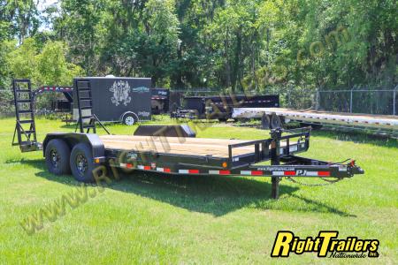Used 2022 7x20 PJ Equipment Trailer
