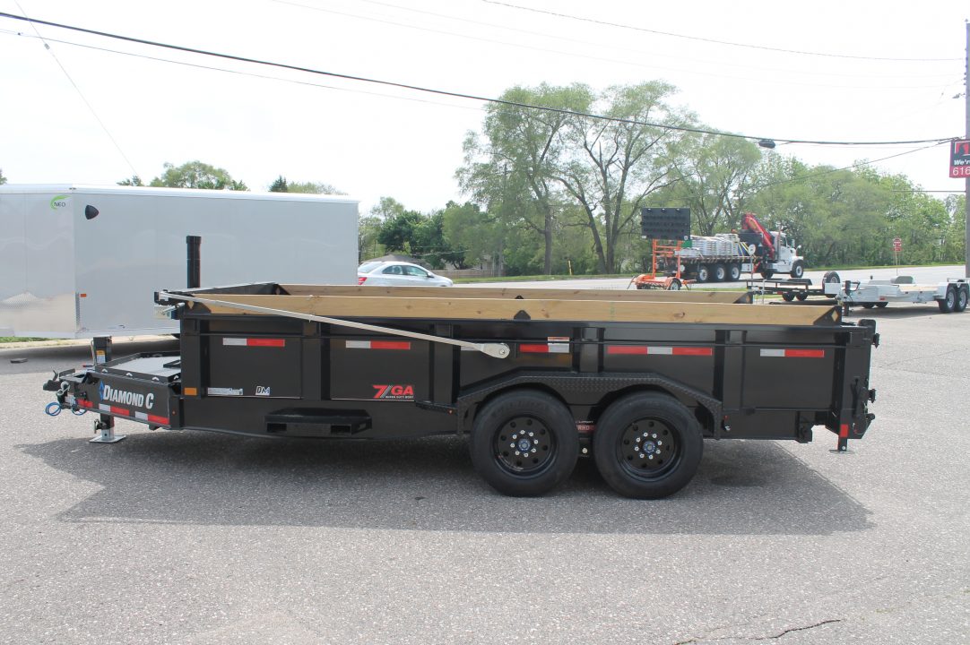 New 2026 Diamond C Trailers LPT208 16x81 Dump Trailer