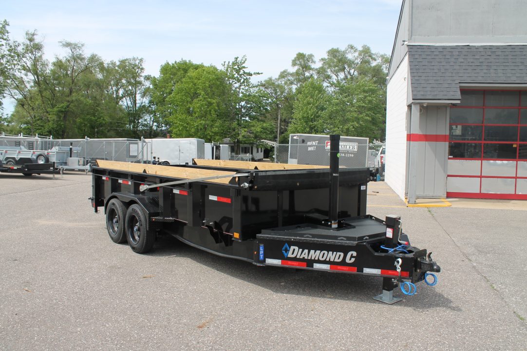 New 2026 Diamond C Trailers LPT208 16x81 Dump Trailer