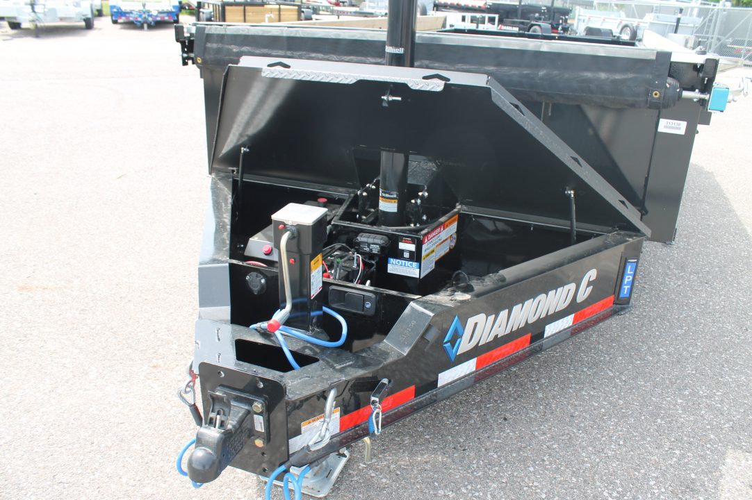 New 2026 Diamond C Trailers LPT208 16x81 Dump Trailer