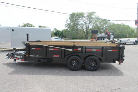New 2026 Diamond C Trailers LPT208 16x81 Dump Trailer