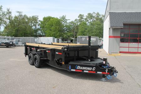 New 2026 Diamond C Trailers LPT208 16x81 Dump Trailer