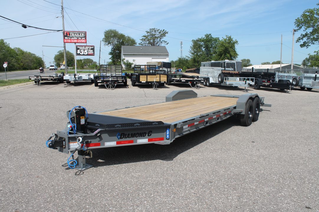 New 2026 Diamond C Trailers LPX208 24x80 Equipment Trailer
