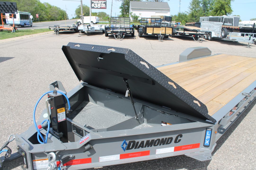 New 2026 Diamond C Trailers LPX208 24x80 Equipment Trailer