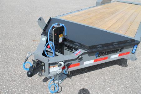 New 2026 Diamond C Trailers LPX208 24x80 Equipment Trailer