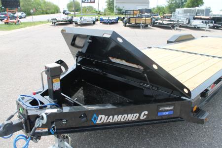 New 2026 Diamond C Trailers HDT210 24x82 Equipment Trailer