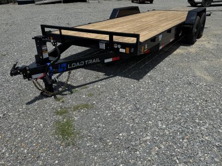 New 2026 Load Trail 83X20 CH Equipment Trailer W/ SLIDE OUT RAMPS NO DOVE, 10 PLY TIRES, REMOVEABLE FENDERS,