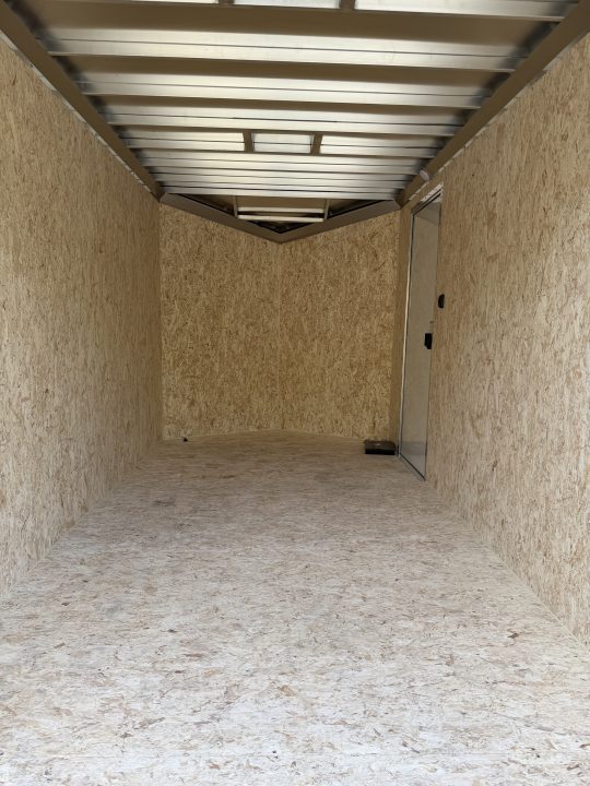 New 2026 ATC 7.5 x 14 (2') V Nose "STo400" All Aluminum Cargo Trailer w/ Ramp Door