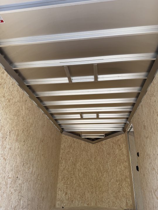 New 2026 ATC 7.5 x 14 (2') V Nose "STo400" All Aluminum Cargo Trailer w/ Ramp Door