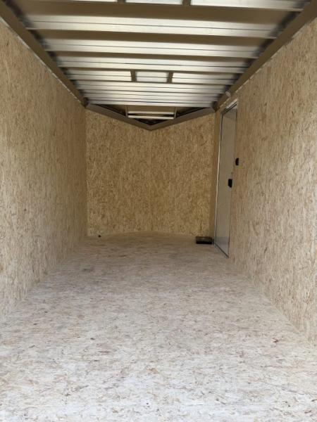 New 2026 ATC 7.5 x 14 (2') V Nose "STo400" All Aluminum Cargo Trailer w/ Ramp Door
