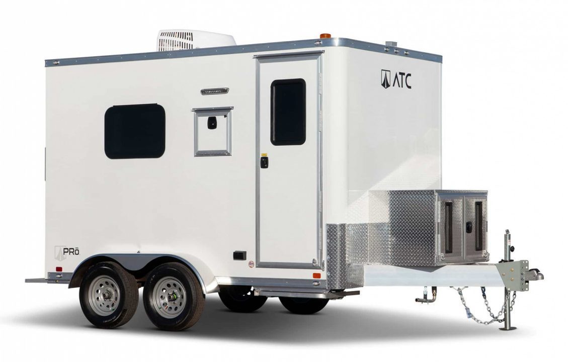New 2026 ATC 7x12 PR300F Fiber Optic Splicing Aluminum Trailer