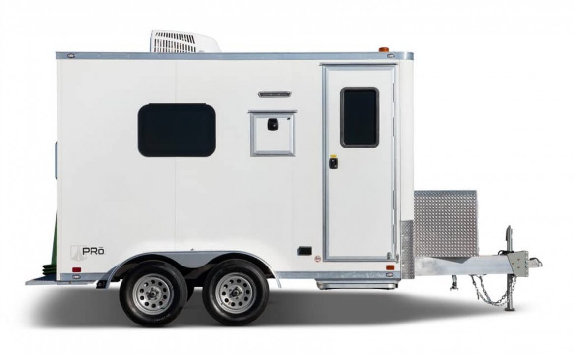 New 2026 ATC 7x12 PR300F Fiber Optic Splicing Aluminum Trailer