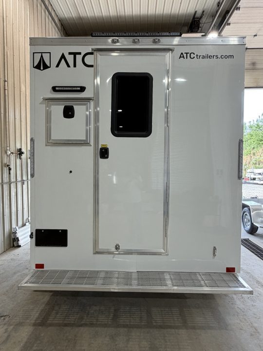 New 2026 ATC 7x12 PR300F Fiber Optic Splicing Aluminum Trailer