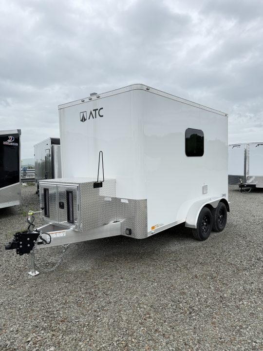 New 2026 ATC 7x12 PR300F Fiber Optic Splicing Aluminum Trailer