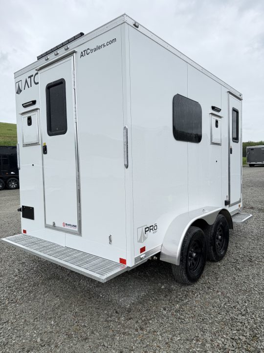 New 2026 ATC 7x12 PR300F Fiber Optic Splicing Aluminum Trailer
