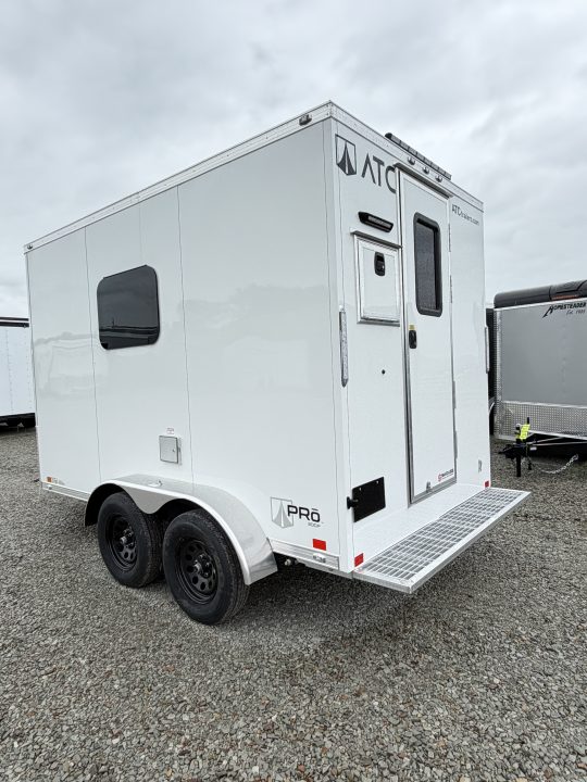 New 2026 ATC 7x12 PR300F Fiber Optic Splicing Aluminum Trailer