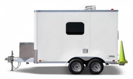New 2026 ATC 7x12 PR300F Fiber Optic Splicing Aluminum Trailer