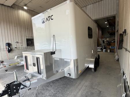 New 2026 ATC 7x12 PR300F Fiber Optic Splicing Aluminum Trailer