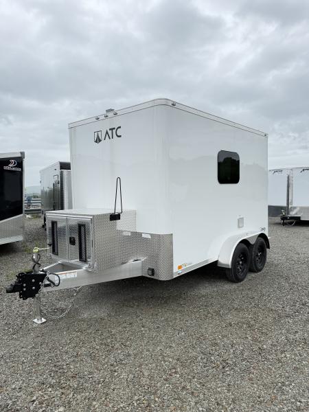 New 2026 ATC 7x12 PR300F Fiber Optic Splicing Aluminum Trailer
