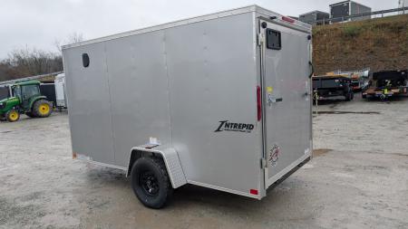 New 2026 Homesteader 6x12 Intrepid V-Nose Cargo Trailer w/ Ramp Door