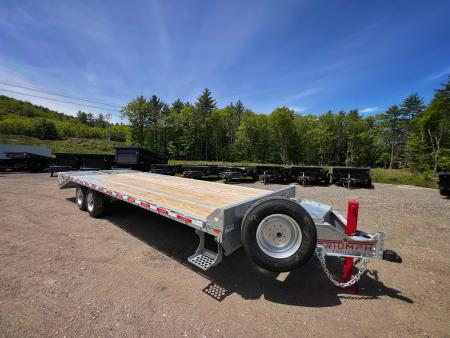 New 2026 Triumph 102X25 Deckover/ Max Wedge Ramps / Galvanized/ Oil Bath hubs/ 20k GVW