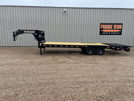 New 2027 PJ Trailers 25' Quest LQ Gooseneck Flatbed Trailer