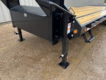 New 2027 PJ Trailers 25' Quest LQ Gooseneck Flatbed Trailer