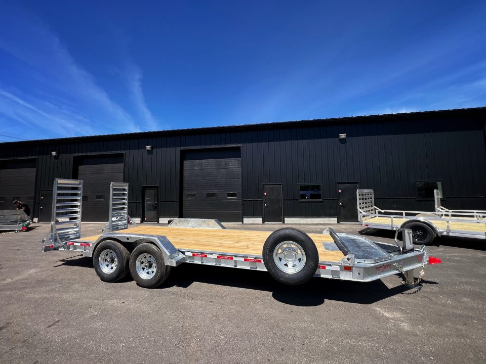 New 2026 Triumph 7x20 (18+2) Equipment Trailer / Galvanized/ I beam frame -14,000GVW