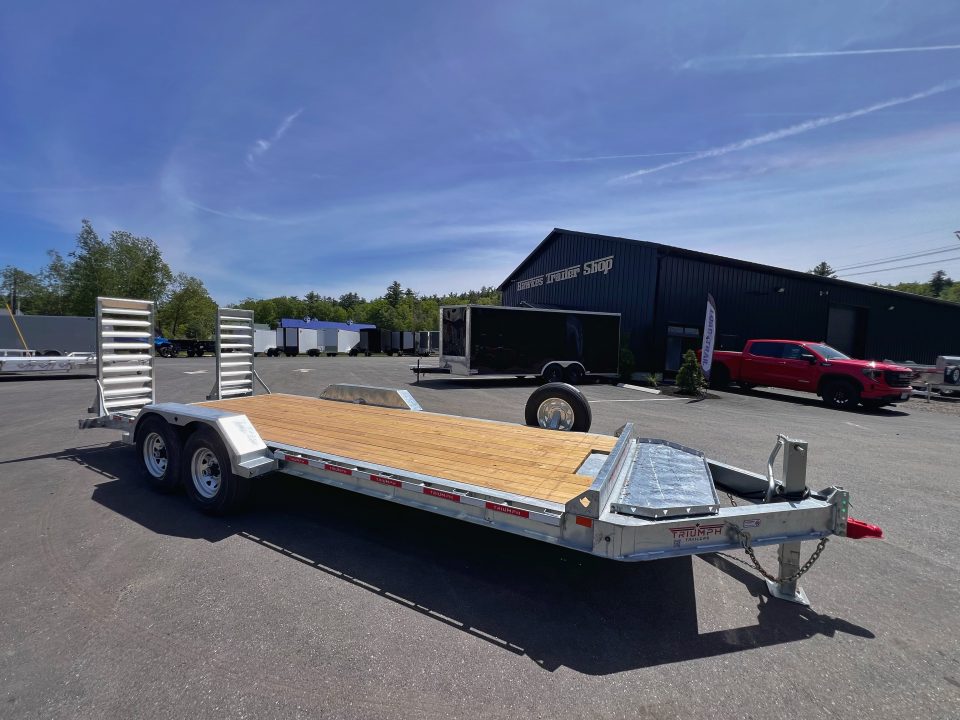 New 2026 Triumph 7x20 (18+2) Equipment Trailer / Galvanized/ I beam frame -14,000GVW
