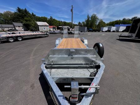 New 2026 Triumph 7x20 (18+2) Equipment Trailer / Galvanized/ I beam frame -14,000GVW