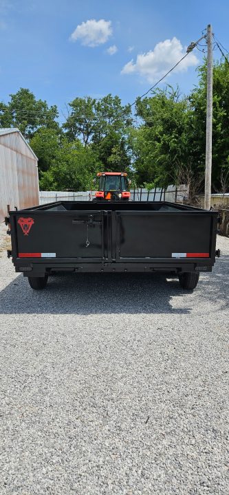 New 2026 Texas Pride Trailers 7x12x2 7K Tandem Axles Dump Trailer