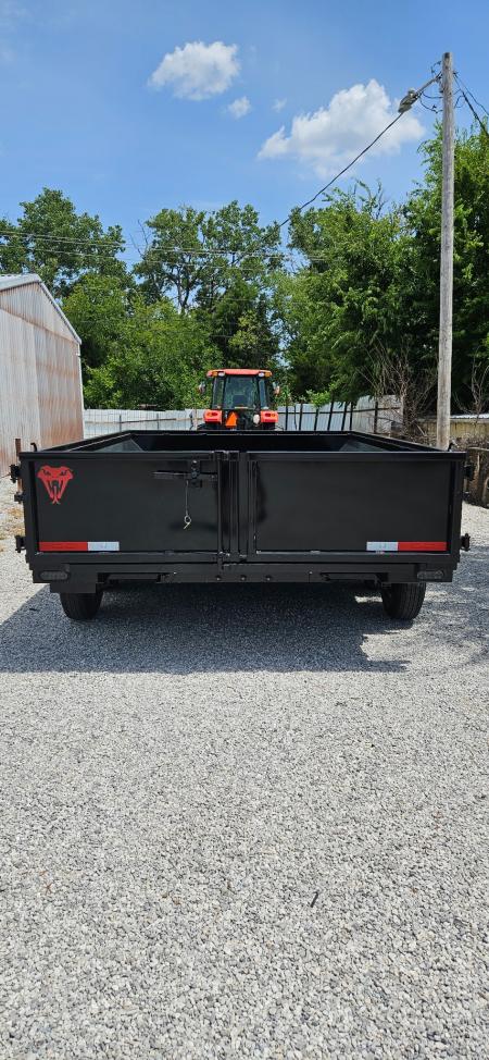 New 2026 Texas Pride Trailers 7x12x2 7K Tandem Axles Dump Trailer