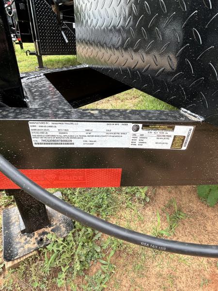 New 2026 Texas Pride Trailers 7x12x2 7K Tandem Axles Dump Trailer