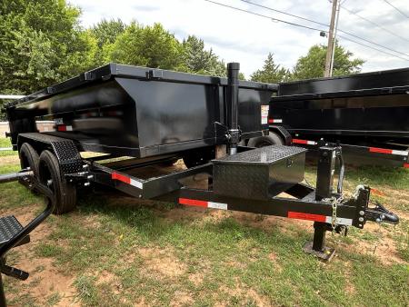 New 2026 Texas Pride Trailers 7x12x2 7K Tandem Axles Dump Trailer