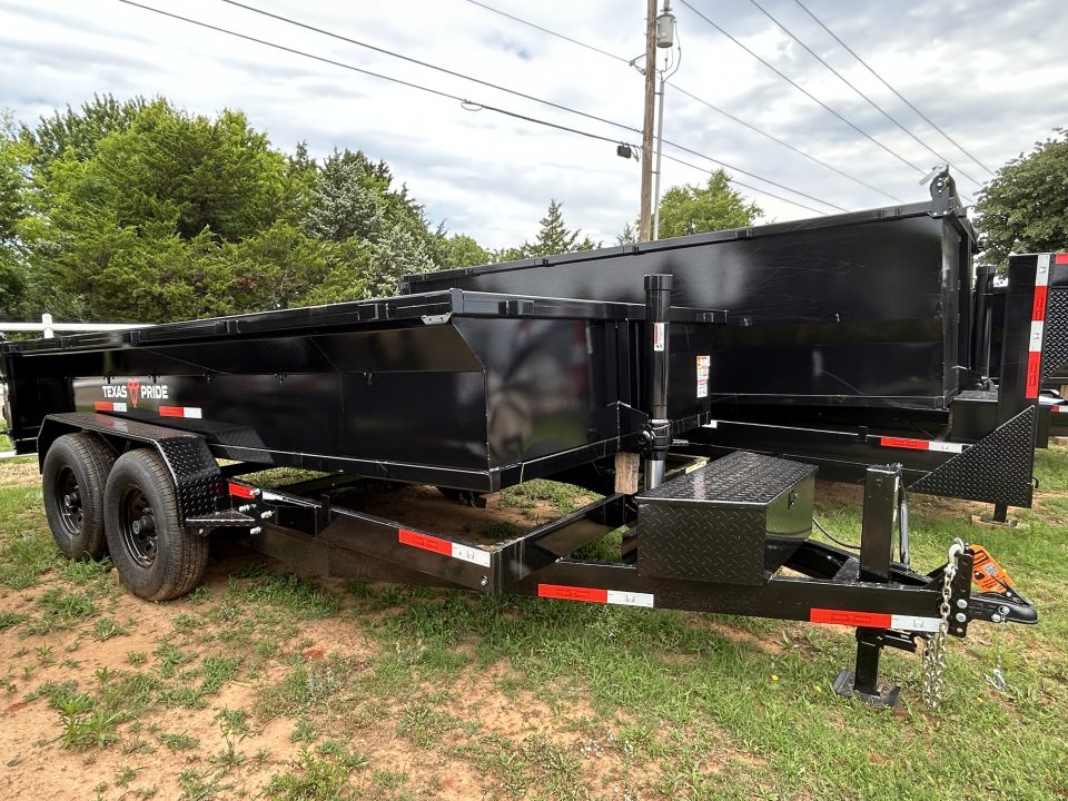 New 2026 Texas Pride Trailers 7x14x2 8K Tandem Axles Dump Trailer- UPGRADES!
