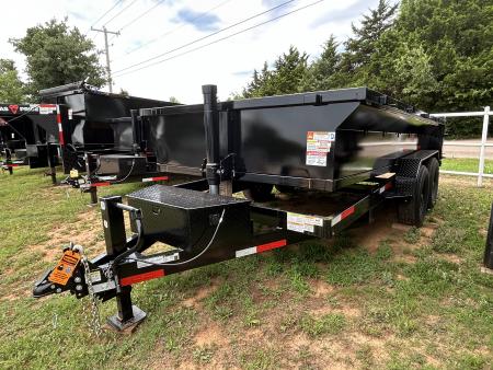 New 2026 Texas Pride Trailers 7x14x2 8K Tandem Axles Dump Trailer- UPGRADES!