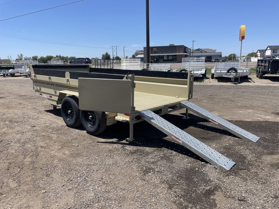 New 2026 Southland 7x14 14k Dump Trailer