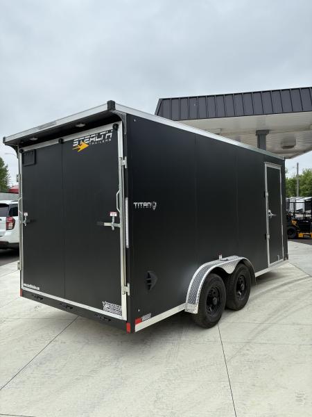 New 2026 7.5x16 Stealth Titan Enclosed Trailer Cargo / Enclosed Trailer