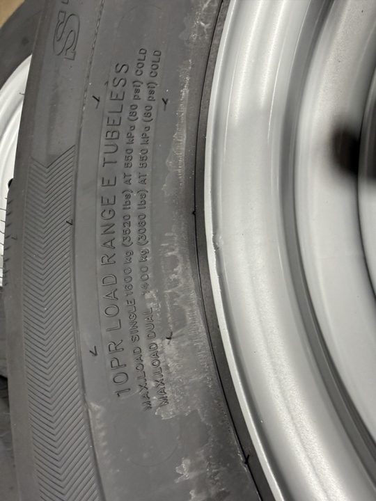 New 2026 All Pro Rainier ST205/75R15D Radial; Load range D Accessories