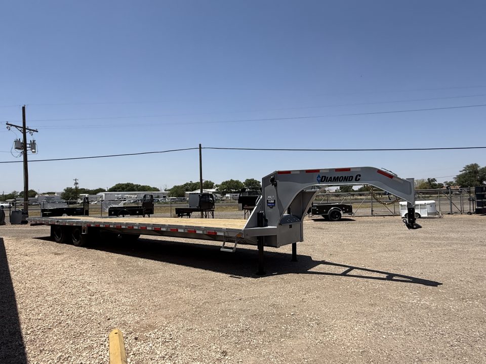 New 2026 Diamond C Trailers FMAX212HDT Flatbed Trailer