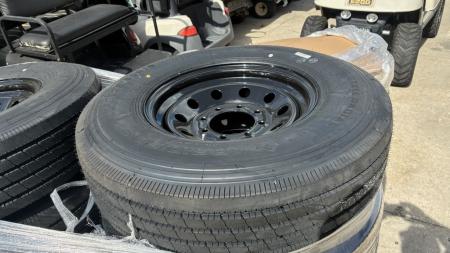 New 2026 All Pro RAINIER ST235/80R106G 14 PLY WITH BLACK WHEEL Accessories