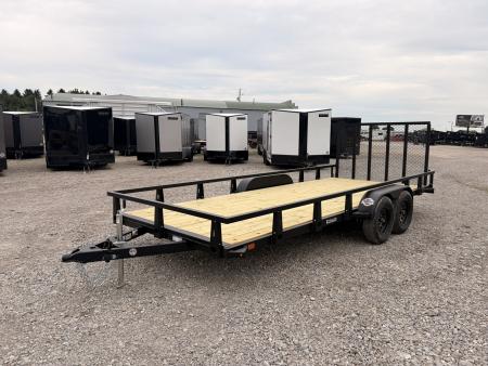New 2026 HTC 7x18' Landscape Trailer