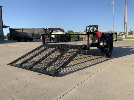New 2026 Top Hat 60 X 10 DJX Utility Trailer