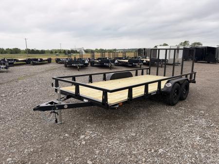 New 2026 HTC 7x16' Landscape Trailer