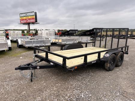 New 2026 HTC 7x14' Landscape Trailer